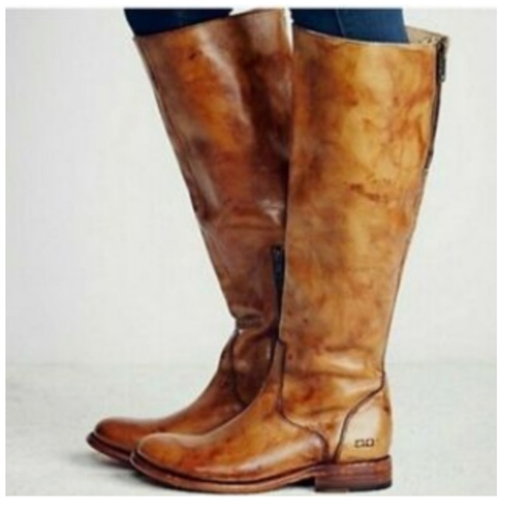 Bed Stu Knee High Cobbler Series Boots Size 10 Gem